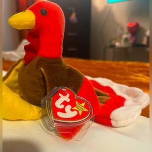 Rare Gobbles Beanie Baby.